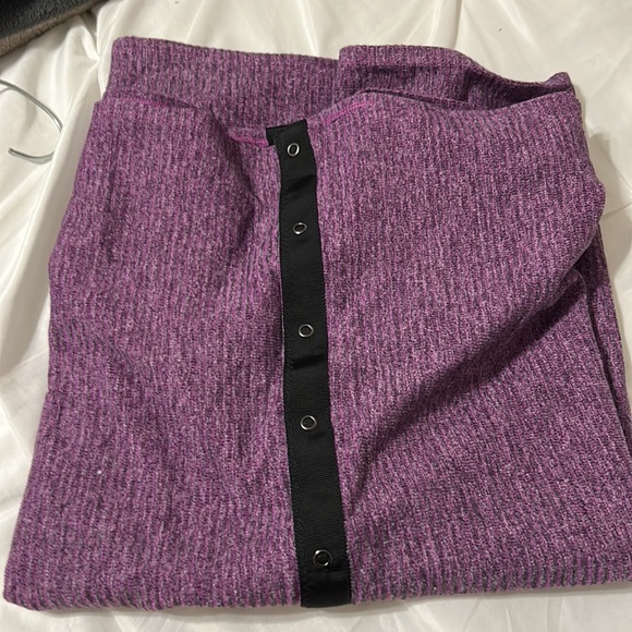 Lululemon Vinyasa Original Striped Purple Scarf - Picture 3 of 6